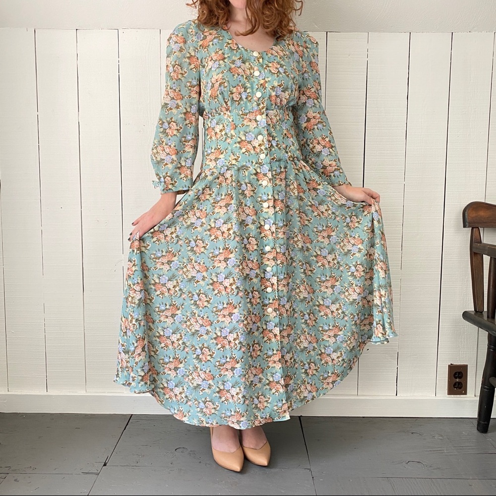 Vintage 1970’s Leslie Fay dress